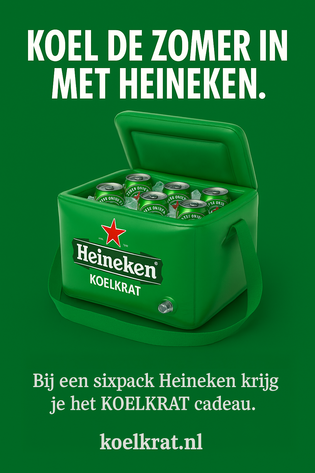 Heineken Koelkrat actie